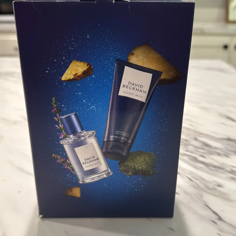 David Beckham Classic Blue 2 Piece Gift Set‎ NIB